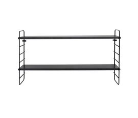 Bloomingville Bloomingville wall rack North black