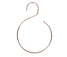 Koperen hanger voor je sjaals