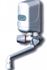 Water heater (TWP) kst. witte kraan 18cm. 230V, 3700 Watt.