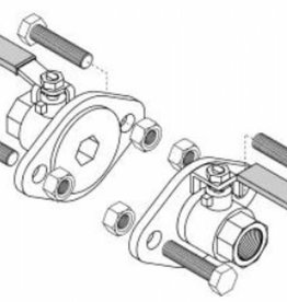 Outdoor Boilers of Europe Flenskit, 1 1/4"