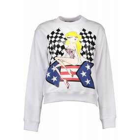 Alvan Trading Dames sweater love moschino