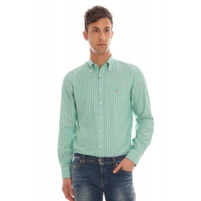 Alvan Trading Gant Heren Overhemd  Groen