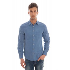 Alvan Trading Gant Heren Overhemd  Blauw