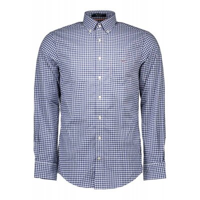 Alvan Trading Gant Heren Overhemd  Blauw
