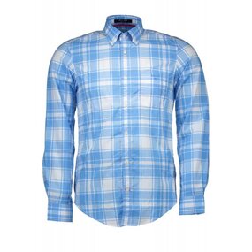 Alvan Trading Gant Heren Overhemd  Licht Blauw