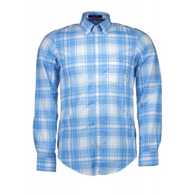 Alvan Trading Gant Heren Overhemd  Licht Blauw