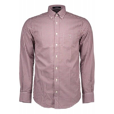 Alvan Trading Gant Heren Overhemd Rood Alvan Trading Gant Heren Overhemd Rood