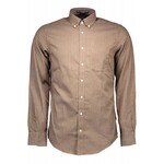 Alvan Trading Gant Heren Overhemd donker brown