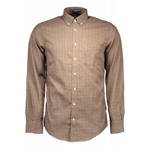 Alvan Trading Gant Heren Overhemd  donker brown