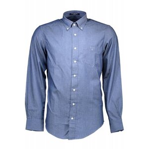 Alvan Trading Gant Heren Overhemd donker Blauw Alvan Trading Gant Heren Overhemd donker Blauw