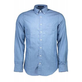 Alvan Trading Gant Heren Overhemd  Licht Blauw
