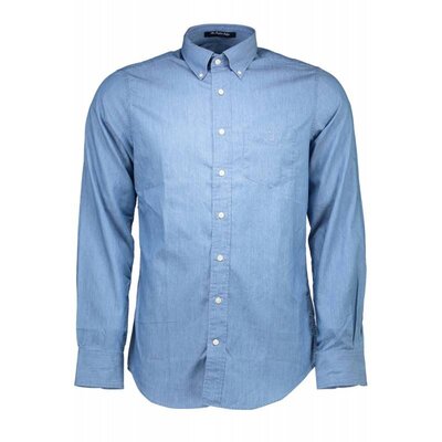 Alvan Trading Gant Heren Overhemd  Licht Blauw