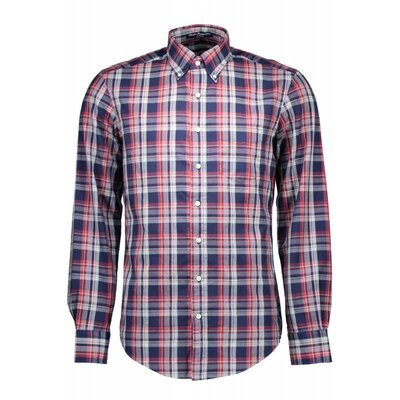 Alvan Trading Gant Heren Overhemd Rood Alvan Trading Gant Heren Overhemd Rood