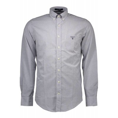 Alvan Trading Gant Heren Overhemd  donker Blauw