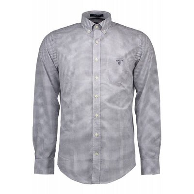 Alvan Trading Gant Heren Overhemd donker Blauw Alvan Trading Gant Heren Overhemd donker Blauw