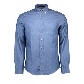 Alvan Trading Gant Heren Overhemd  Blauw