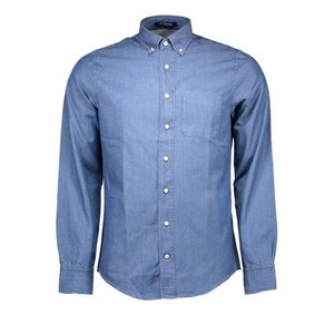 Alvan Trading Gant Heren Overhemd Blauw Alvan Trading Gant Heren Overhemd Blauw