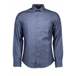 Alvan Trading Gant Heren Overhemd  donker Blauw
