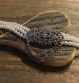 dreireihige Kropfkette