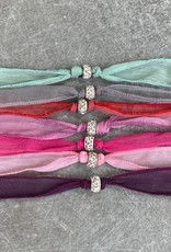 Wickelarmband aus Sariseide