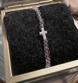 Armband mit Kreuz - 925 Silber