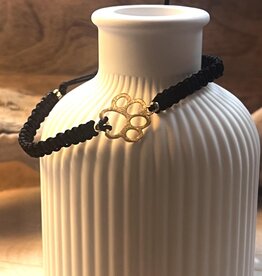 Macrameearmband Pfote