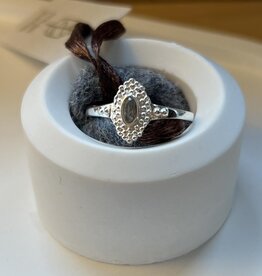 Ring mit echten Steinen 925 Silber