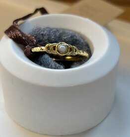 Ring mit echten Steinen 925 Silber