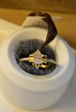 Ring mit echten Steinen 925 Silber