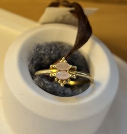 Ring mit echten Steinen 925 Silber