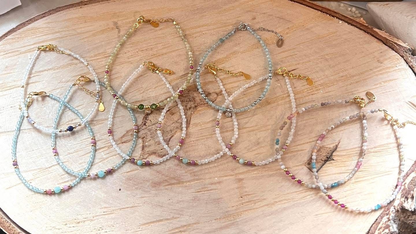 Armband in 925 silber u. 925 silber vergoldet