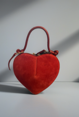 Ledertasche Herzform