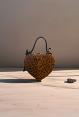 Ledertasche Herzform