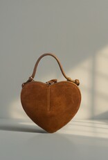 Ledertasche Herzform