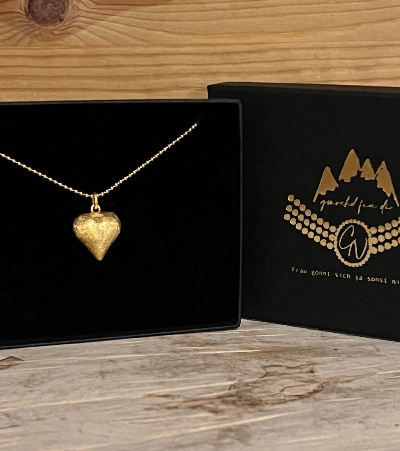 Kette mit Herzanhänger 925 Silber