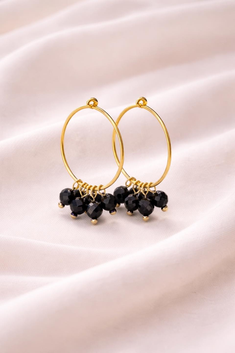 Creolen mit Süßwasserperlen