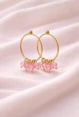 Creolen mit Süßwasserperlen