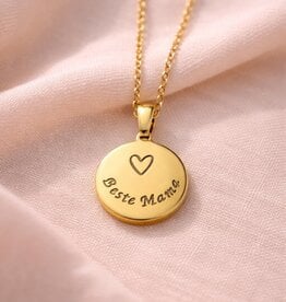 Kette Edelstahl *Beste Mama*