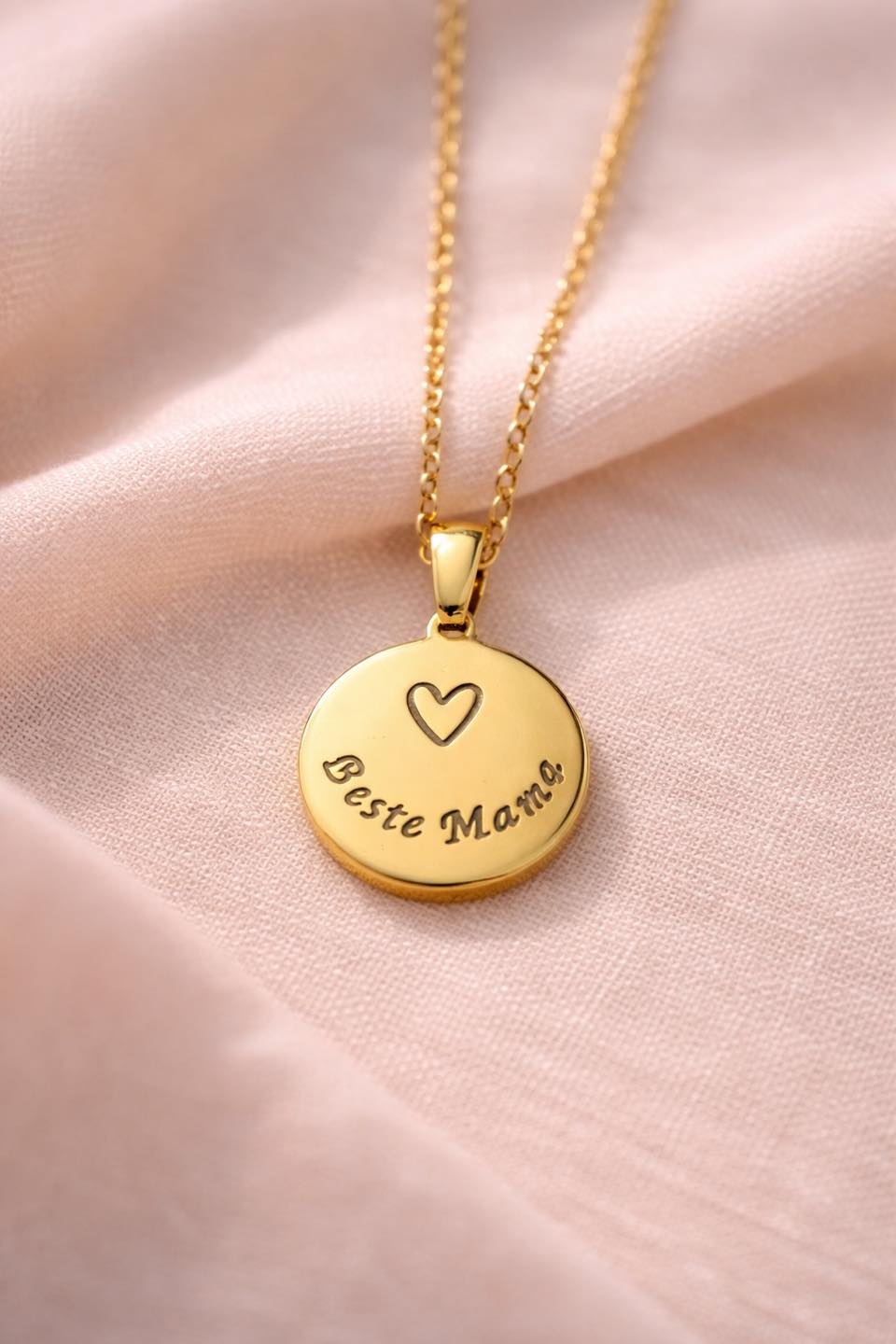 Kette Edelstahl *Beste Mama*