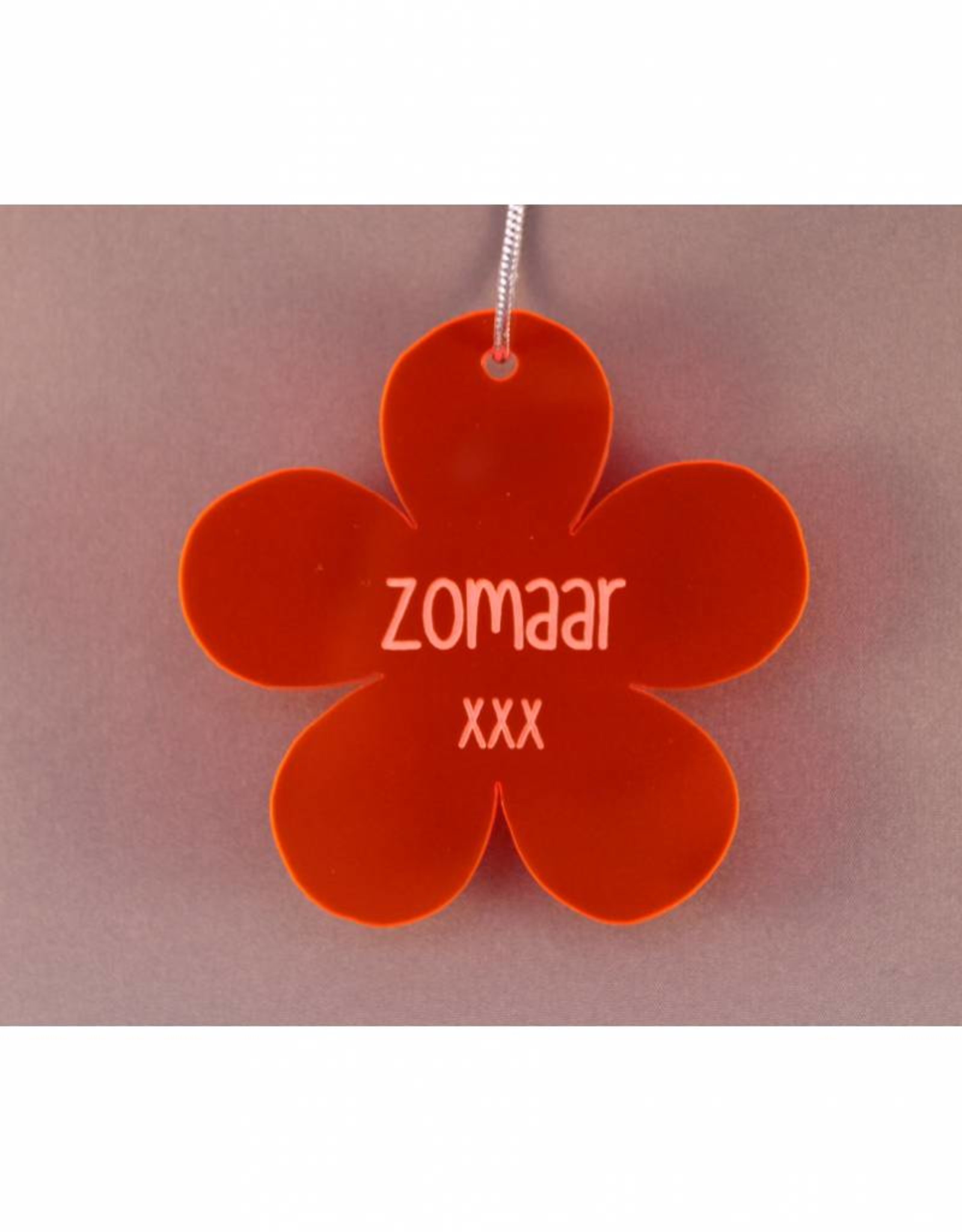 Cadeau-label Bloem - "Zomaar"