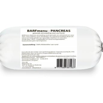 BARFmenu® Pancreas