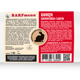 BARFmenu® Lapin