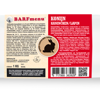 BARFmenu® Lapin