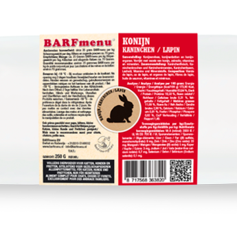 BARFmenu® Rabbit - CAT