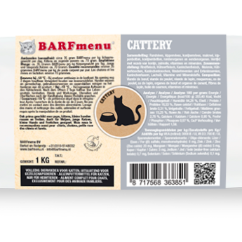 BARFmenu® Chatterie - CAT