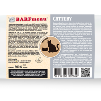 BARFmenu® Chatterie - CAT