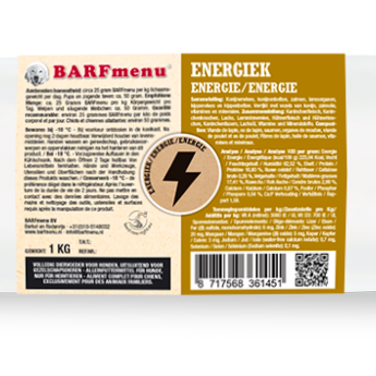 BARFmenu® Energiek