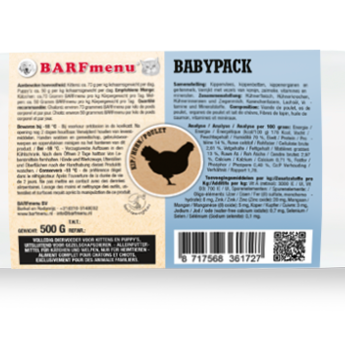 BARFmenu® BabyPack
