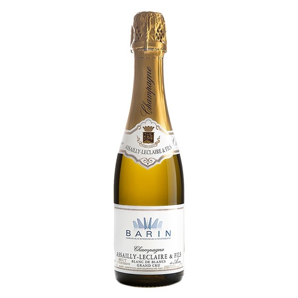 halve fles Grand Cru champagne