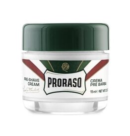 OPTIONEEL: Proraso Green Refreshing Pre Shave Cream Mini 15 ml.